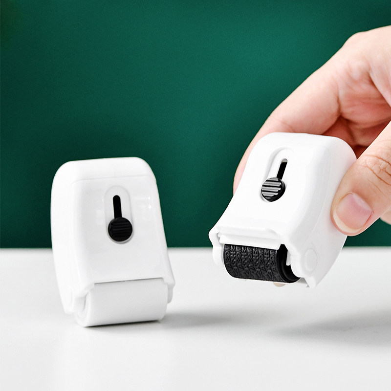 保密印章滚轮式乱码快递涂码笔快递单信息消除器地址隐私涂抹