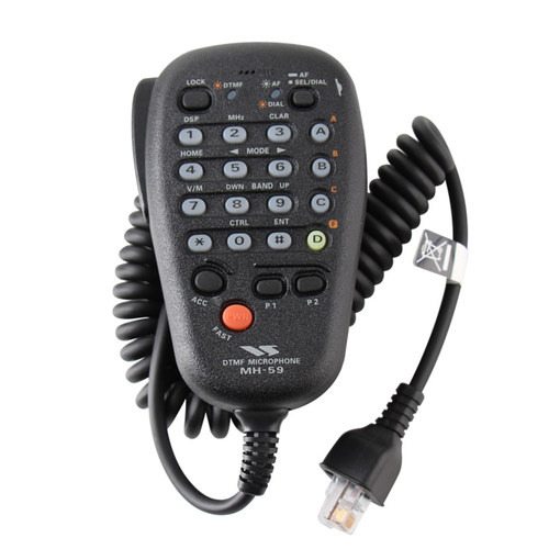 YAESU  MH-59A8J DTMF手持麦克风 数字手咪 FT-857D 897D