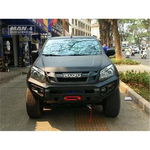 五十铃D-MAX 改装前杠 保险杠 竞技杠 dmax越野防撞前杠 绞盘护杠