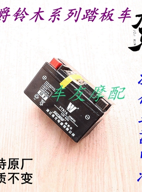 适用豪爵新悦星灵迪宇钻USR125/VR125/VR150/VS125 蓄电池 蓄电瓶