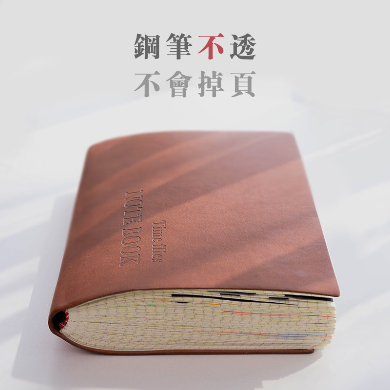 笔记本可爱少女心网格本手绘方格本小清新手账复古简约A6笔记本子