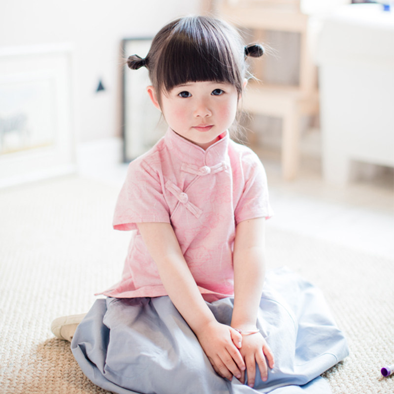 Chemise fille à manche longue - Ref 2087185 Image 3