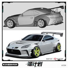 源计划 1/24 D1GP中村直树 Naoki GR86 车模模型宽体套件适配田宫