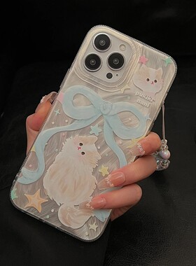 适用苹果16pro手机壳iphone15羽纱vivox100可爱猫小米14新款13promax防摔reno12荣耀200女s19/magic6华为p70