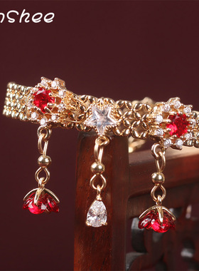 镶锆石吊坠闺蜜款手镯夏季新品