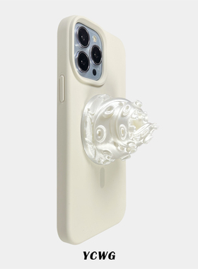 新款3D打印克苏鲁触手个性苹果磁吸手机支架拍嗒创意章鱼magsafe