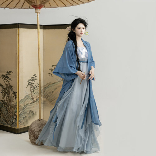 织尚御司宋制汉元素春夏连衣裙