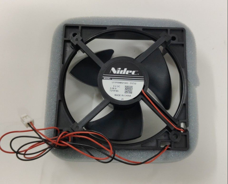 适用海尔冷柜展示柜电冰箱风扇u11p09ms13a3-51 9v dc 0.08 a风机