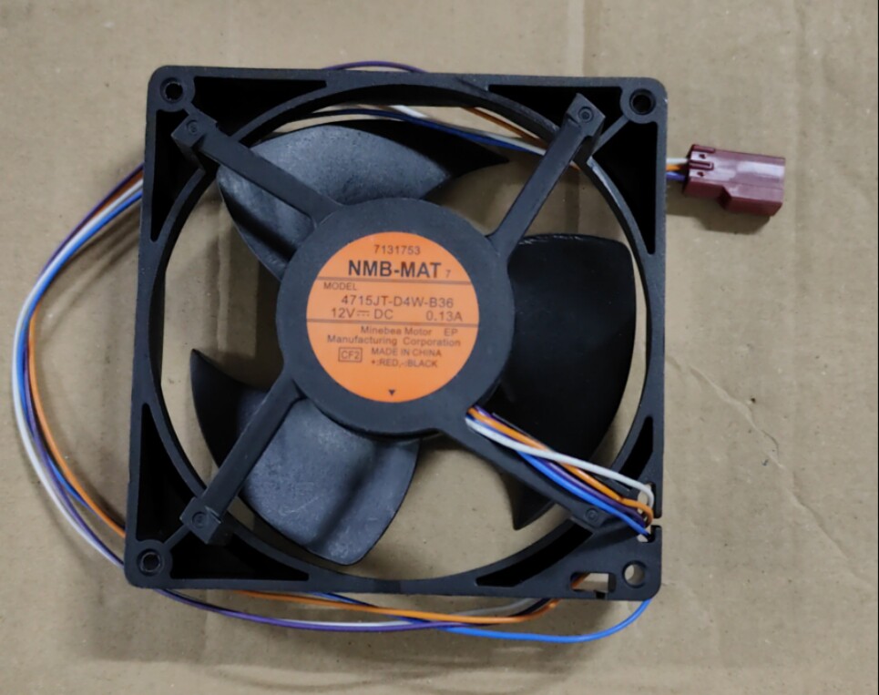冰箱风扇 12V 防水风扇4715JT-D4W-B36 12厘米/CM 超静音风扇冰箱
