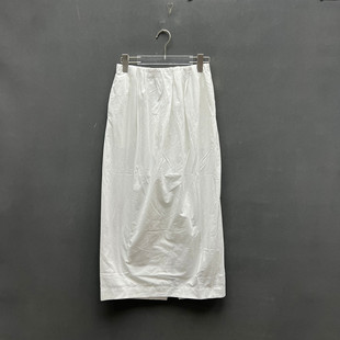 欧洲站2026夏季新款时尚高腰半身裙女垂感直筒百搭显瘦A字裙2322