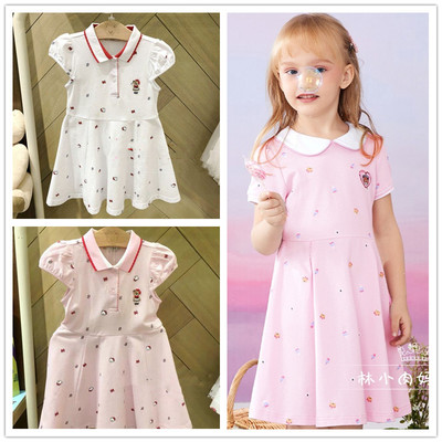 可爱小熊印花翻领童装现货