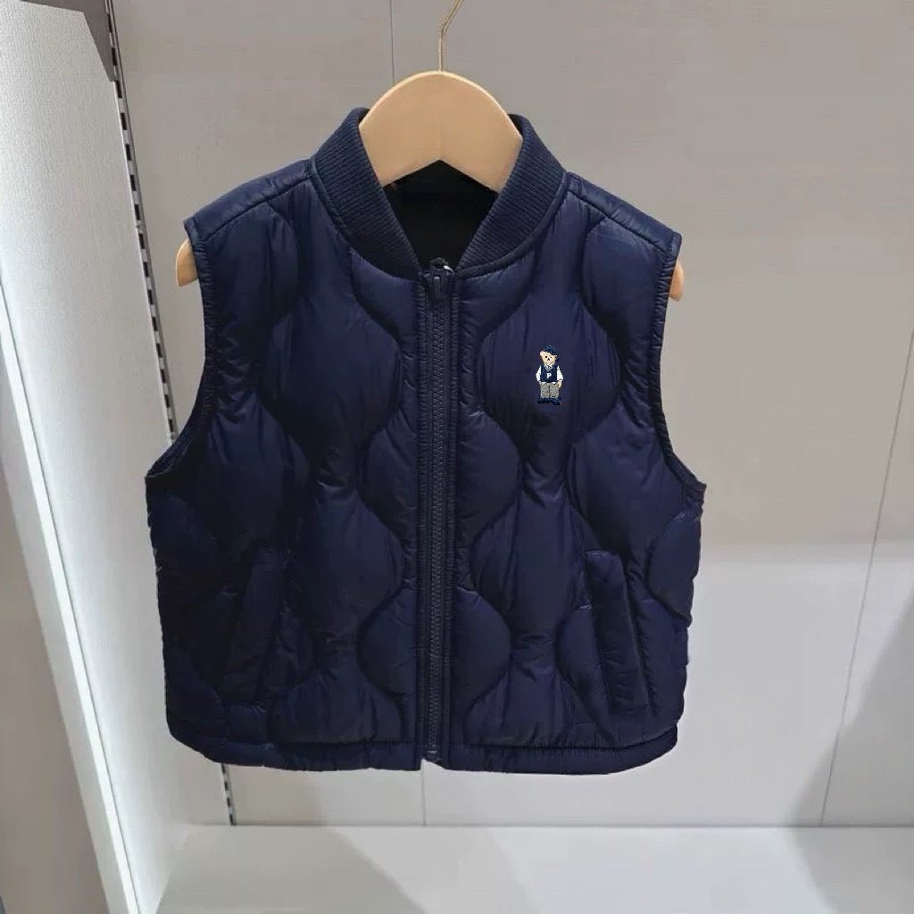 校服神器小熊童装秋冬款男女童羽绒马甲背心儿童立领内搭保暖外套,童装/婴儿装/亲子装,羽绒马甲,淘宝优惠券,粉丝福利购,淘宝优惠卷