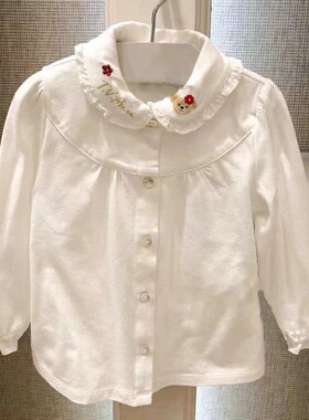 小熊童装春秋新款女童打底衫长袖T恤TWLA201251A裙裤TWTM201252D