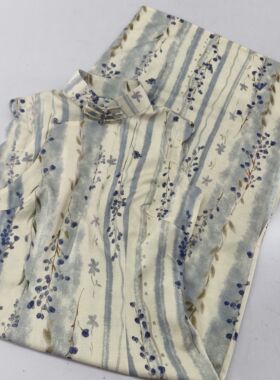 顺丰包邮》【木槿】春夏上新古法全开襟手工旗袍一片式本布扣子