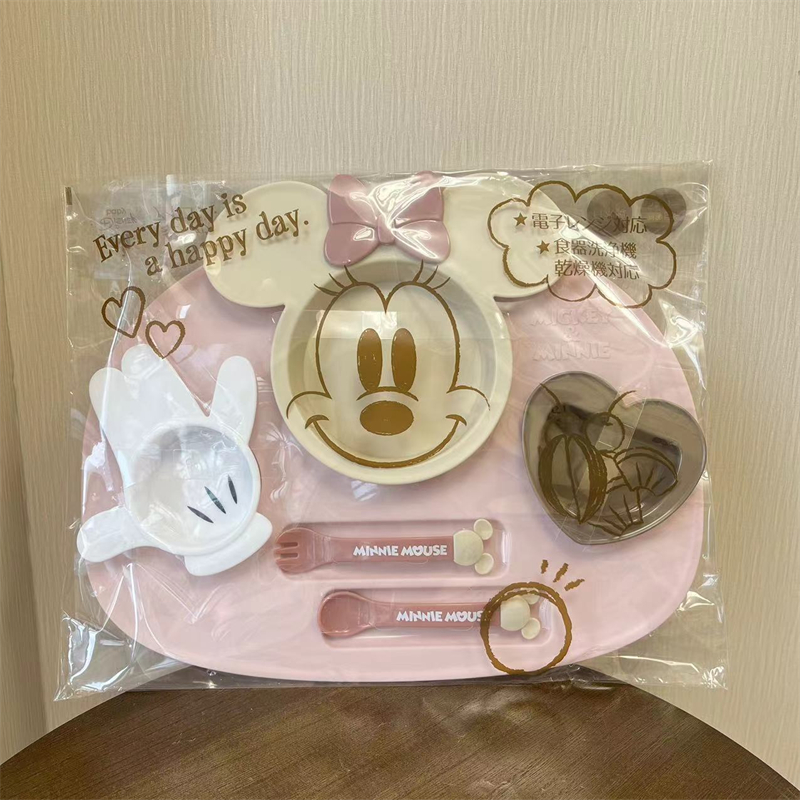 米妮史努比维尼餐具日本制