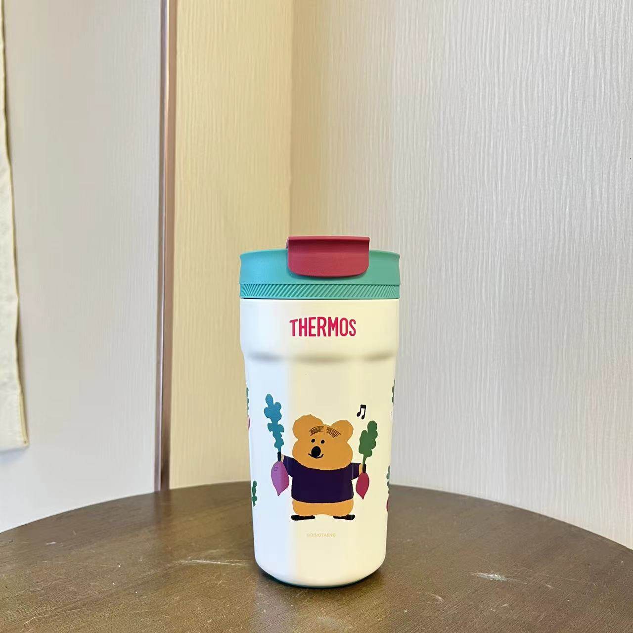 膳魔师thermos呆萌町系列不锈钢保温杯吸管杯咖啡杯檀健次同款,餐饮具,保冷/保温杯,淘宝优惠券,粉丝福利购,淘宝优惠卷
