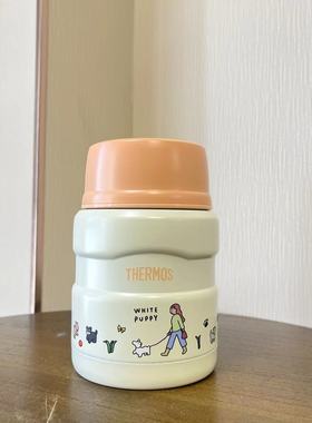 膳魔师thermos&zero per zero联名焖烧杯大口径食物保温杯辅食罐