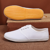 护士鞋 白网鞋 系带小白鞋 男女休闲款 白球鞋 学校体操表演专用舞蹈鞋