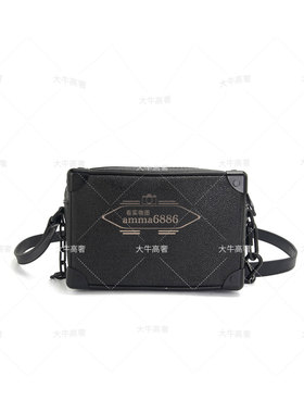 F28softT方盒子2025新款老花丛林包邮差圆饼水桶托特单肩斜挎女包