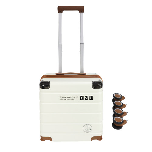 18寸登机箱 水杯架旅行箱 扩展行李箱 拆卸轮密码箱子学生行李箱