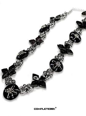 COMPLETE99%十字花八芒星锁骨链项链伯远黄誉博于泽宇任书漾同款