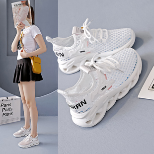 透气轻便女款钢头劳保鞋2026夏季女士新款防砸钢包头软底久站不累