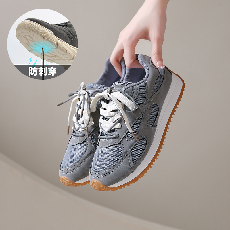 时尚轻便钢头劳保鞋女士新式加绒