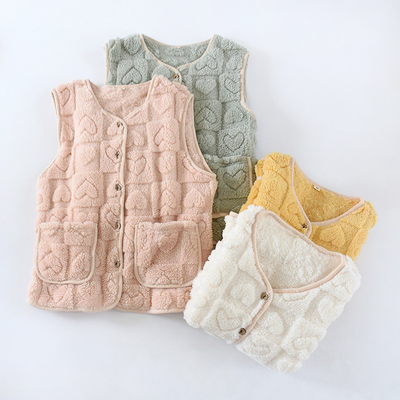 保暖可外穿马甲秋冬家居服