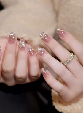 FUYU-NAIL春风爆闪蝴蝶穿戴美甲