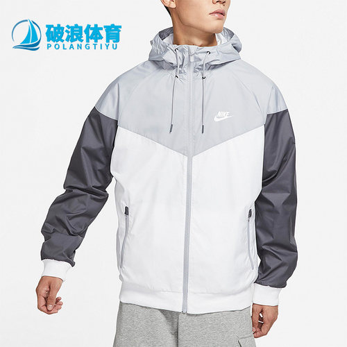 耐克男子休闲运动梭织夹克外套