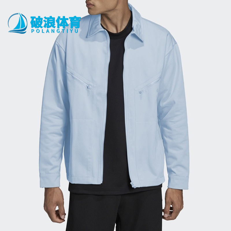 阿迪达斯男子牛仔夹克外套