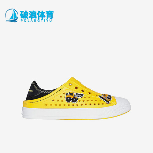 斯凯奇大童一脚蹬洞洞鞋