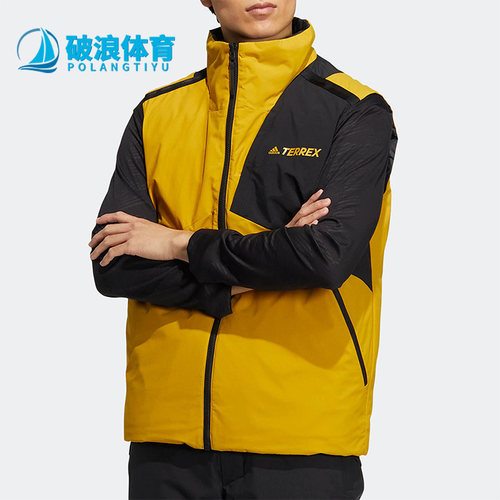 阿迪达斯正品羽绒马甲