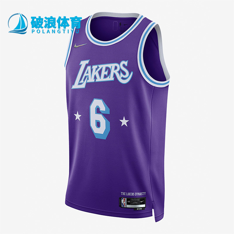 Nike/耐克正品洛杉矶湖人队DRI-FIT  男子球衣DB4032-506