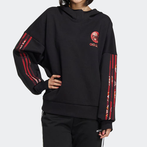 阿迪达斯女年款运动连帽衫卫衣
