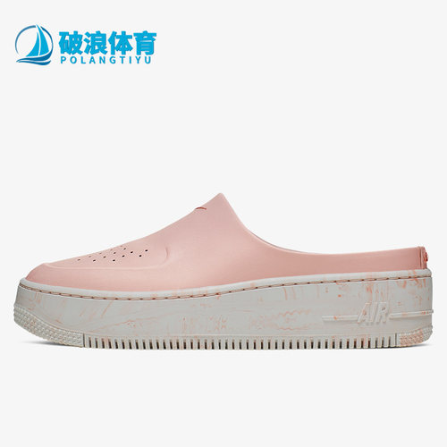 耐克女时尚潮流厚底轻便鞋凉拖鞋