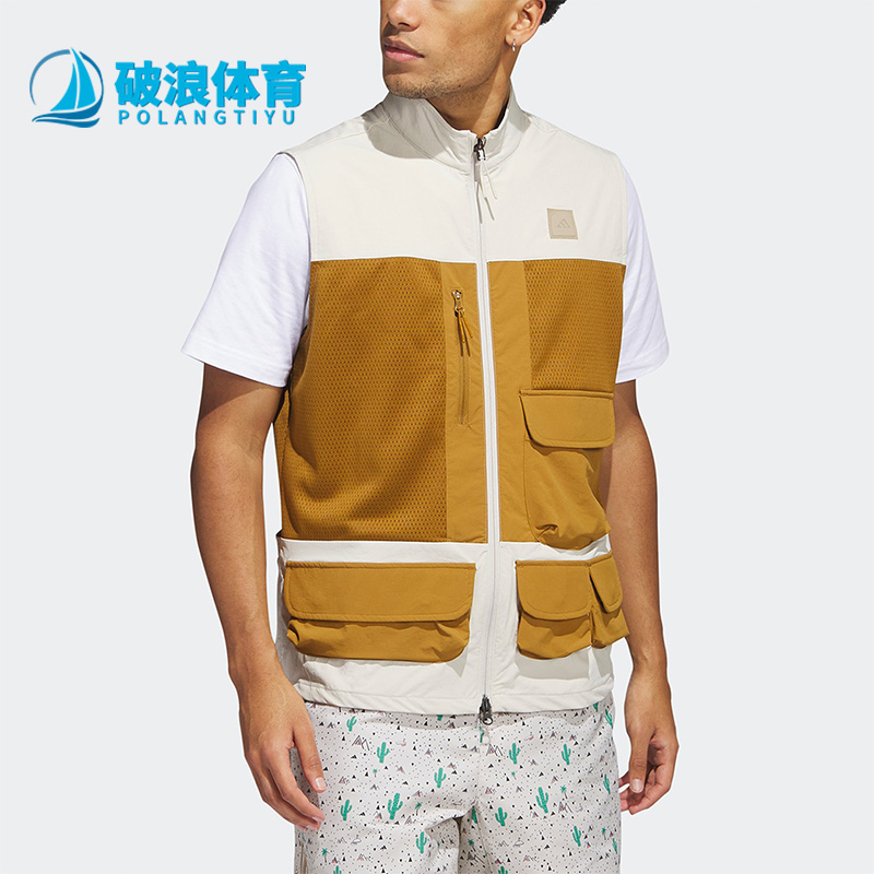 阿迪达斯正品运动马甲