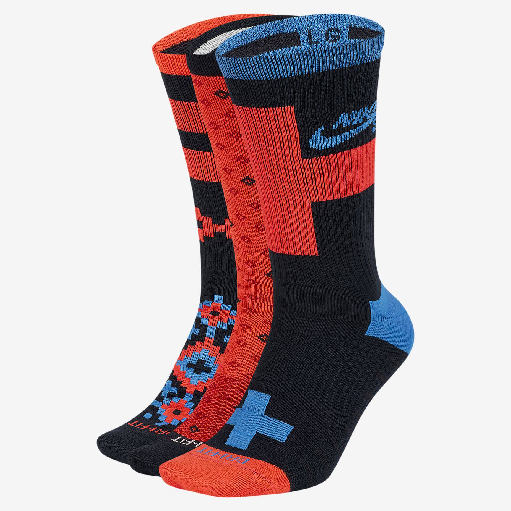Nike/耐克正品 冬季高筒男女休闲透气跑步滑板运动袜 SK0214