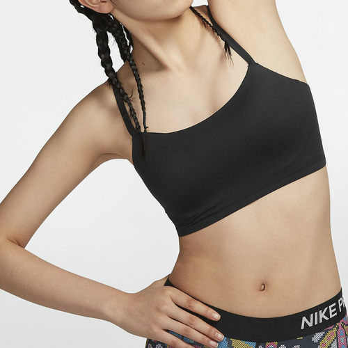 Nike/耐克正品 INDY女子 低强度支撑 瑜伽SHUSHI 运动内衣 AQ0141
