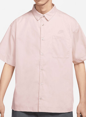 Nike/耐克正品宽松男子休闲翻领短袖T恤NIKE TEE DM8686-222