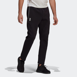 男子舒适松紧针织运动休闲长裤 GU1763 阿迪达斯正品 Adidas