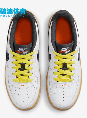 Nike/耐克正品Air Force 1 Low大童女子低帮运动鞋DO5854-100