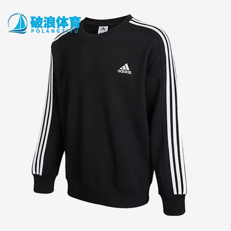 阿迪达斯春季女休闲运动套头卫衣