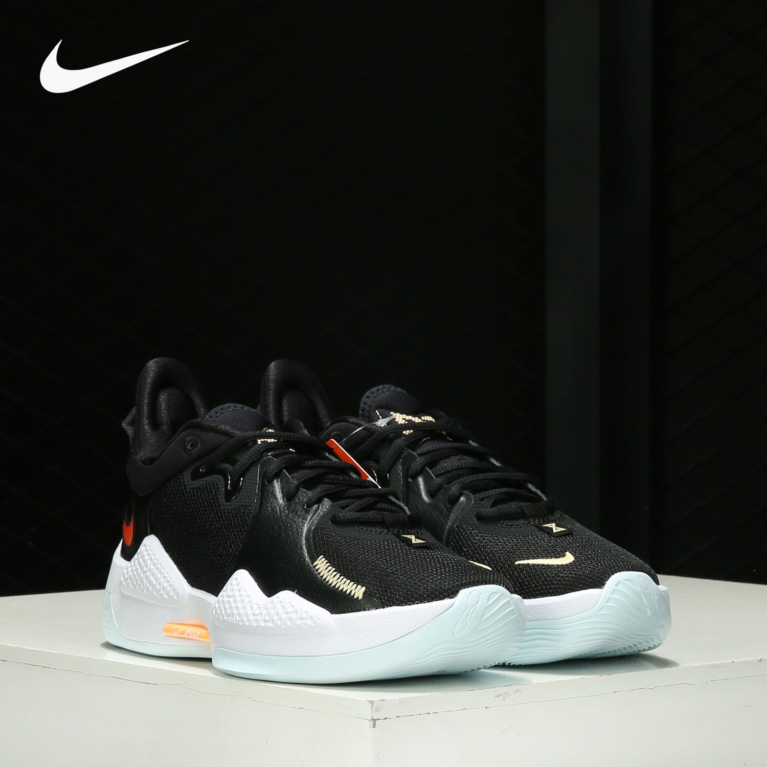 Nike耐克正品男低帮减震乔治保罗实战运动休闲篮球鞋CW3146-600
