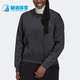 Adidas HM2849 女子休闲运动舒适套头圆领卫衣 阿迪达斯正品 秋新款