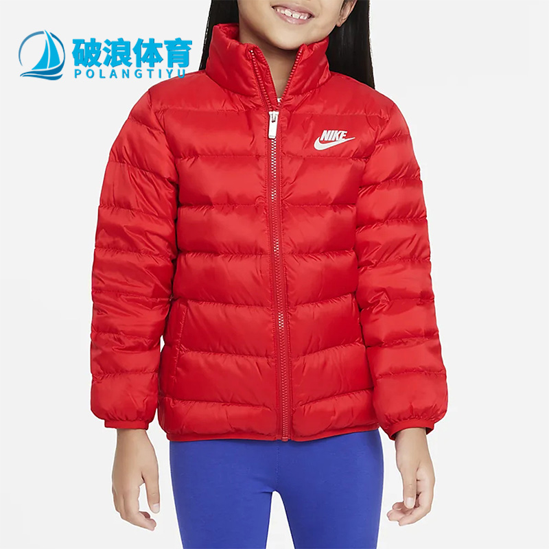 耐克正品小童休闲加厚保暖羽绒服