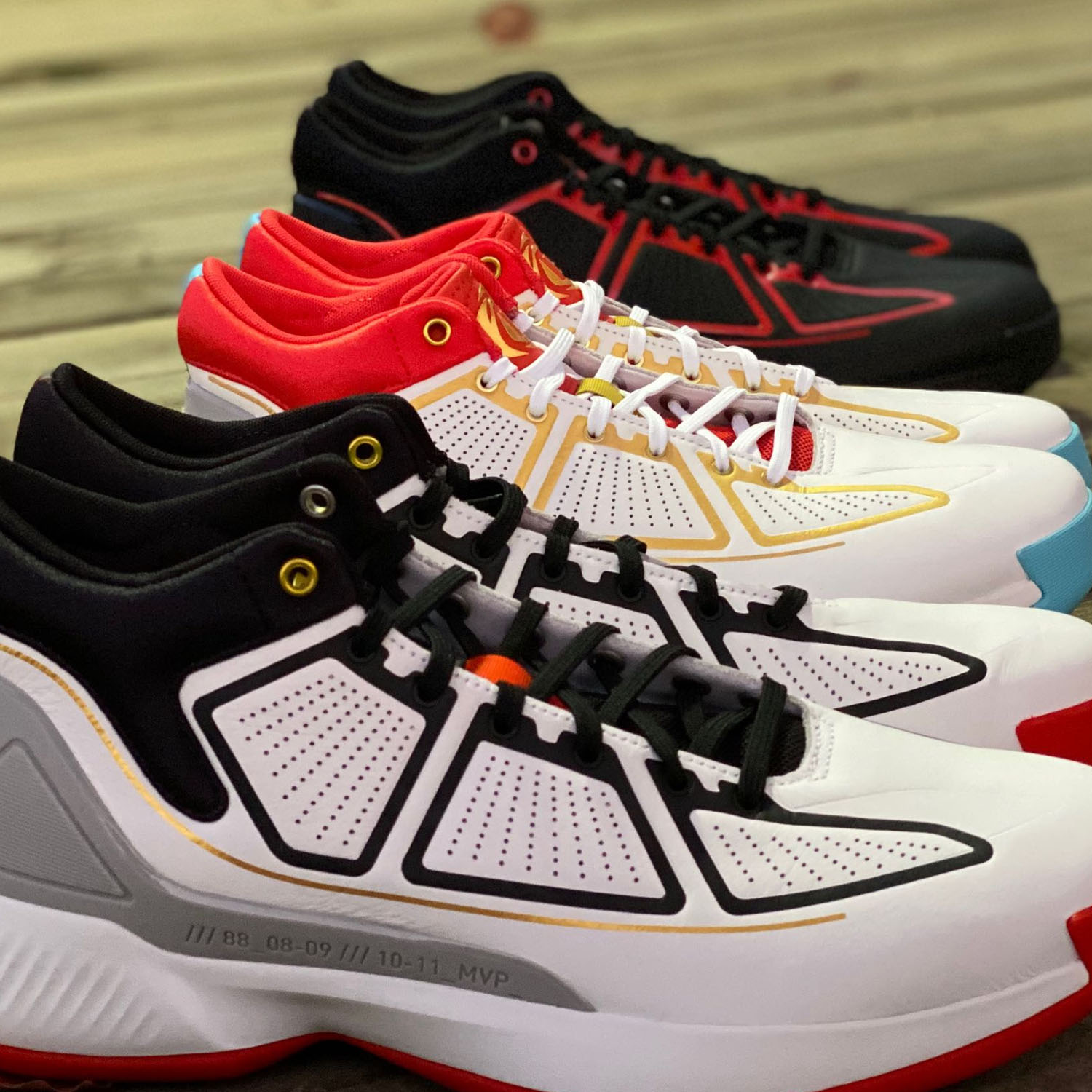 罗斯男子减震耐磨实战篮球鞋