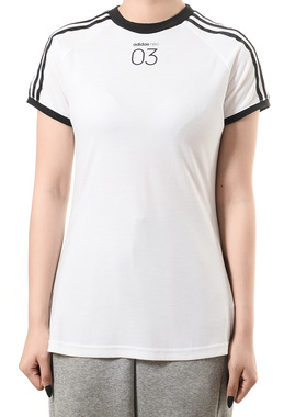 Adidas/阿迪达斯正品 夏季新款NEO 女子休闲运动短袖T恤CV9605