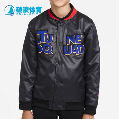 耐克大童皮革运动外套