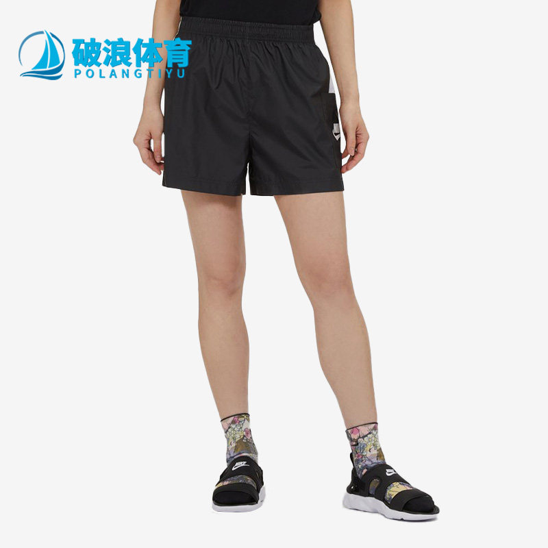 Nike/耐克正品跑步健身训练松紧女子透气休闲运动短裤 DQ3355-010